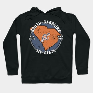 South Carolina My State Patriot State Tourist Gift Hoodie